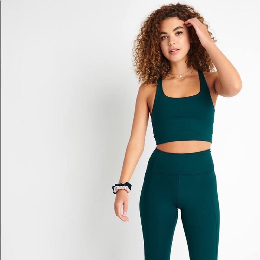 Girlfriend Collective Paloma Bra & Leggings Globe